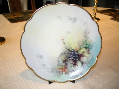 HANDPAINTED DISH, BRIDGET THOMPSON MADIGAN